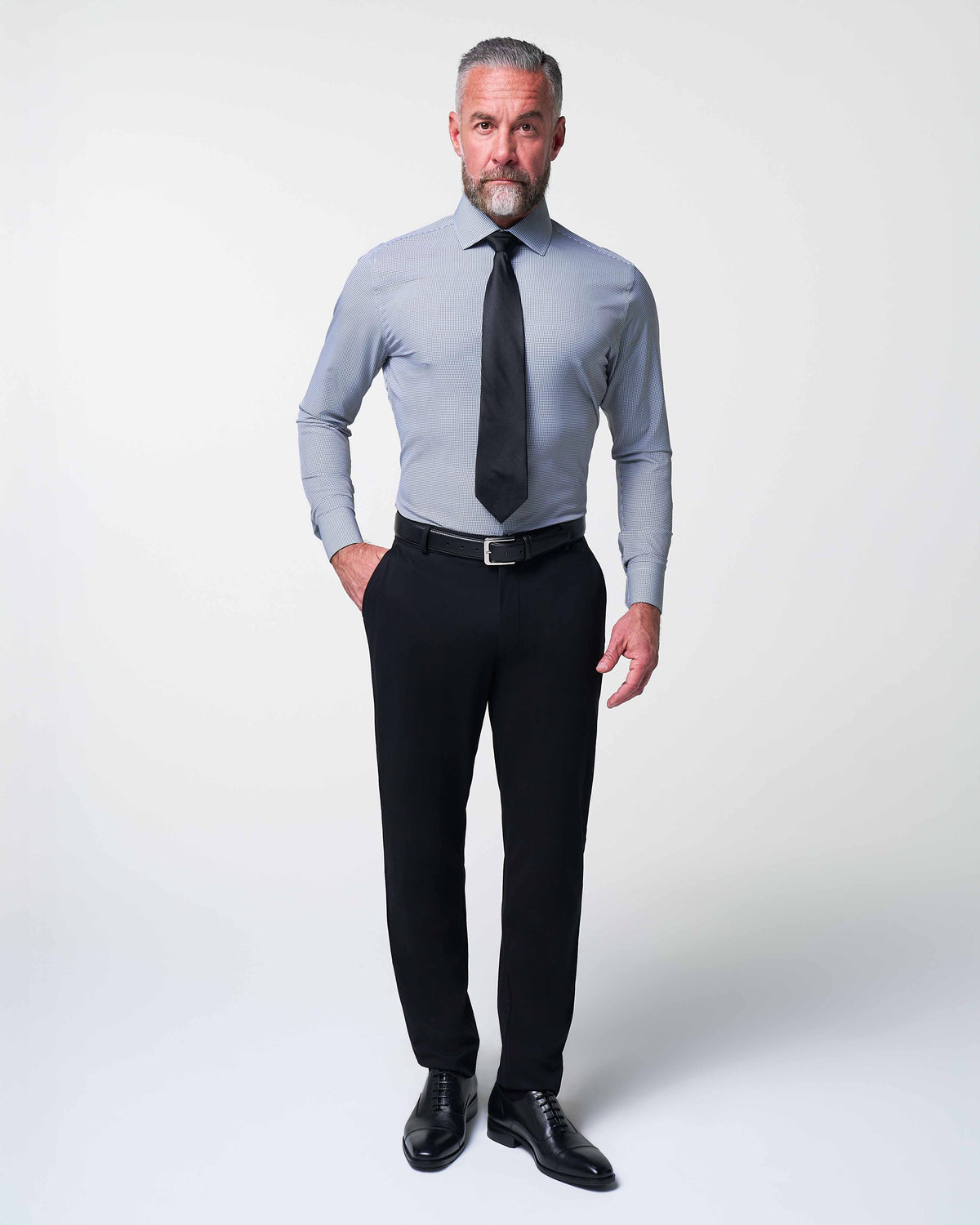 State & Liberty "The Empire" Black Houndstooth